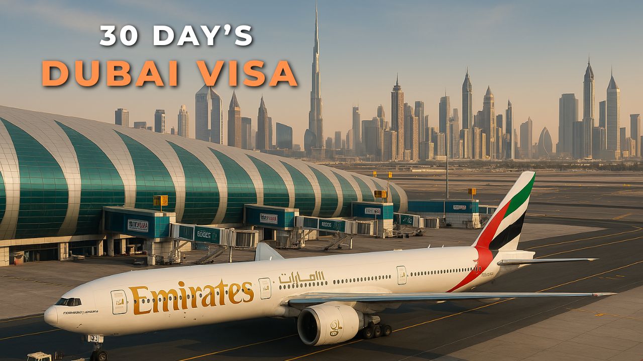 30 Day Dubai Tourist Visa (Offer Price)