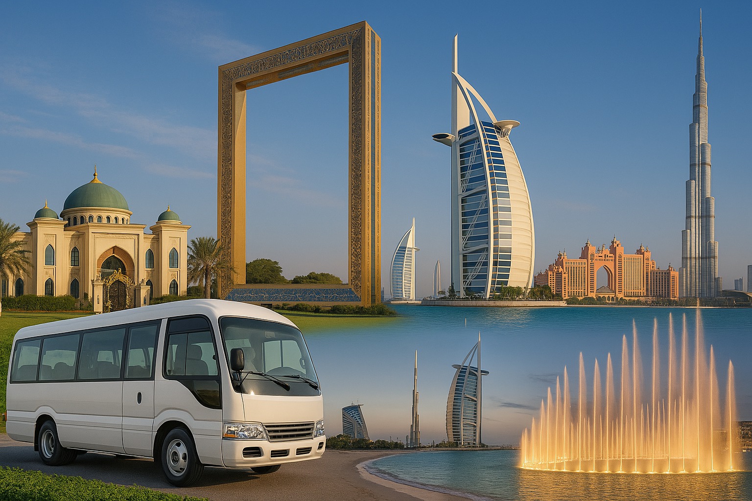 Dubai Trio Marina Tour From Deira/BurDubai Area